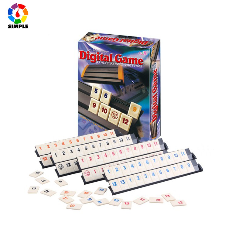 Rummikub Rummy Digital Card Board Game Puzzle Family Party Parentchild