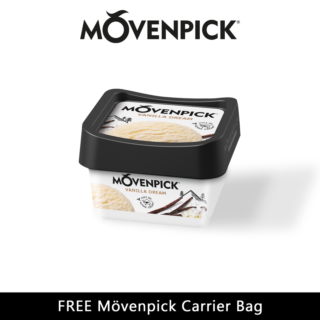 Movenpick Ice Cream 18 x 100ml (Vanilla Dream) Pack in Movenpick