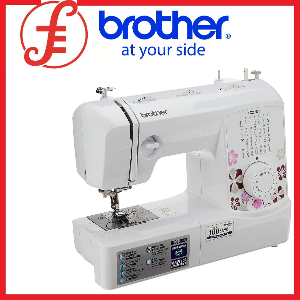 Brother LX27NT PORTABLE Electric Sewing Machine (27 LX27NT) Shopee