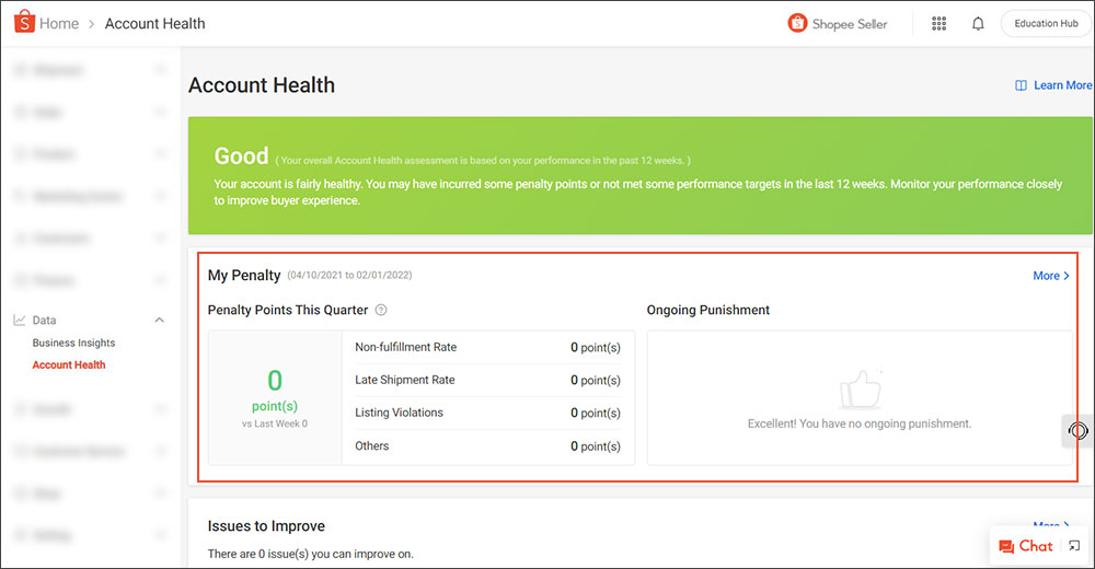 Seller Penalty Points System Shopee Sg Seller Education Hub