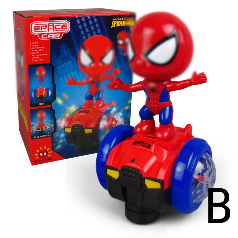 spiderman car robot