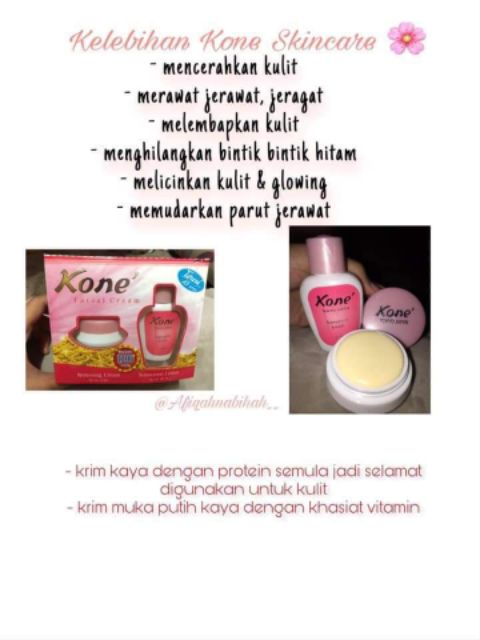 Shop Malaysia Sabun Kone Set Skincare Kone Ready Stock Shopee Singapore