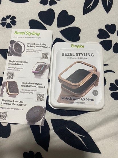 Ringke Bezel Styling For Apple Watch 44mm Protective Stylish Colorful Cover For Apple Watch 44mm Screen Protector Apple Watch 44mm Case Shopee Singapore