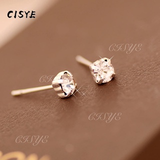 Image of thu nhỏ Korea Earrings Zirconium Diamond Stud Earrings Claw Diamond Crystal Gem Ear Stud For Unisex #4