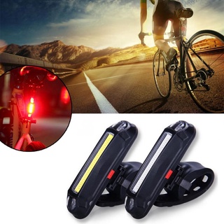 6 Modes LED Tail Lamp Bike Bicycle Cycling USB Rechargeable Front Rear Light