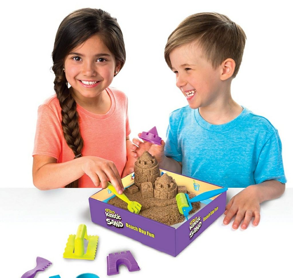 kinetic sand mega beach castle set