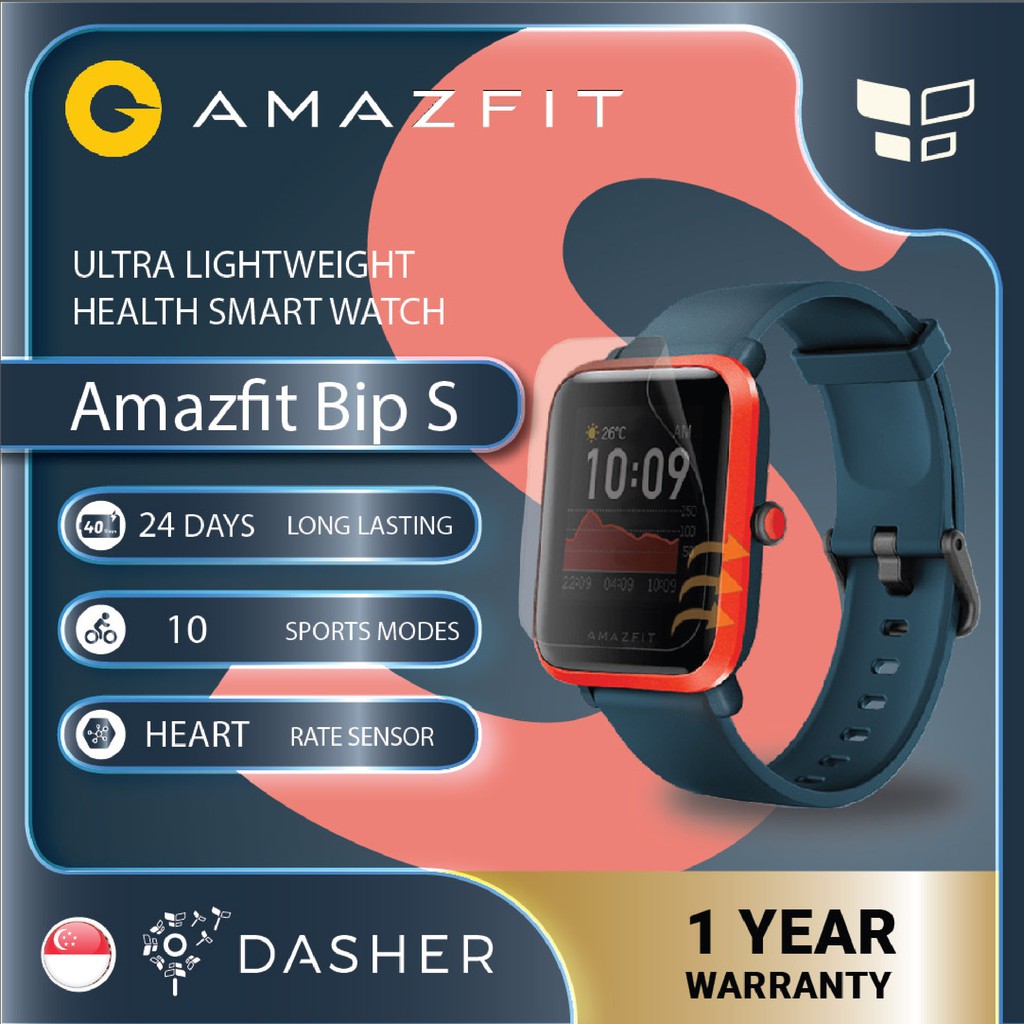 amazfit bip running