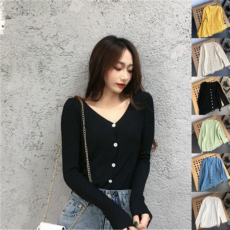 long sleeve knit cardigan