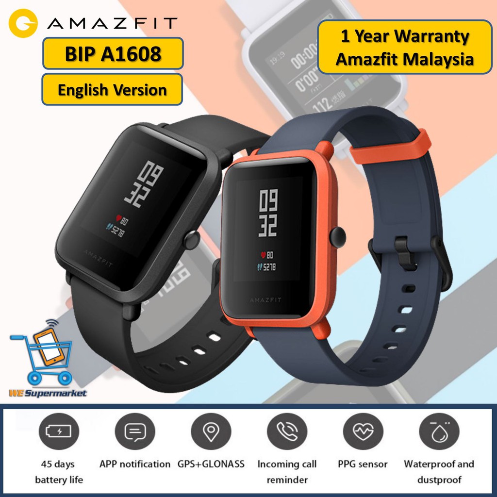 smart watch with 1 year warranty