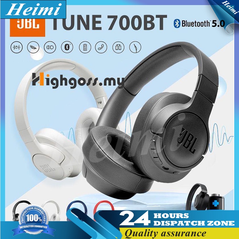 TWS 700bt wireless overear headphones with builtin microphoneup to