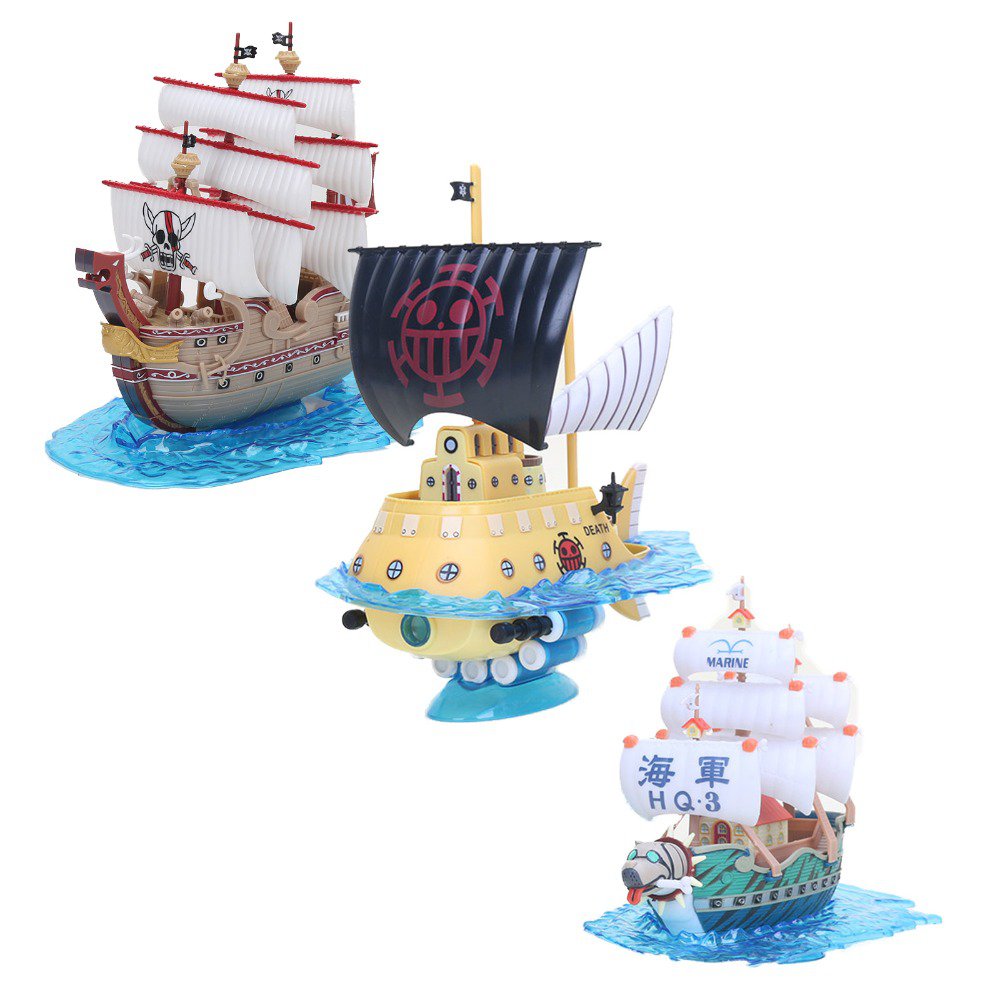 Anime One Piece Thousand Sunny Red Force Boat Polortang Marine Ship Figure Pvc Action Figure Toys Collectible Model To Shopee Singapore