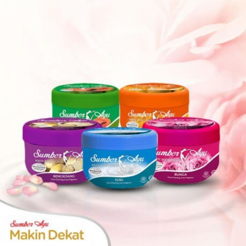 Lulur Sumber Ayu White Body Scrub 250ml Shopee Singapore