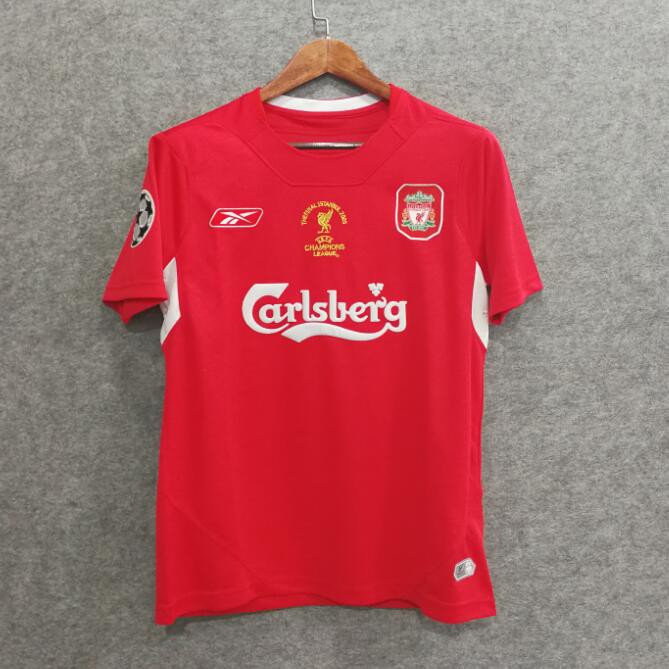 liverpool 2005 retro shirt