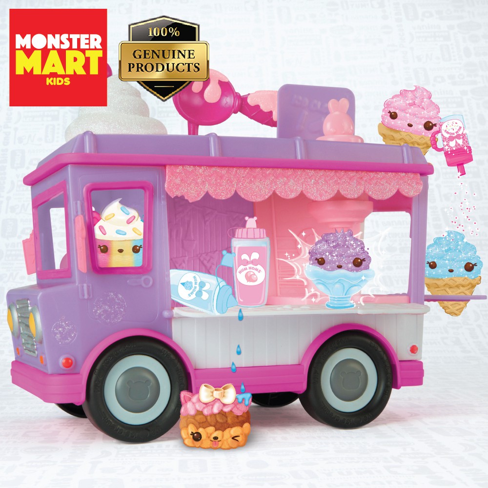 num noms glitter lip gloss truck