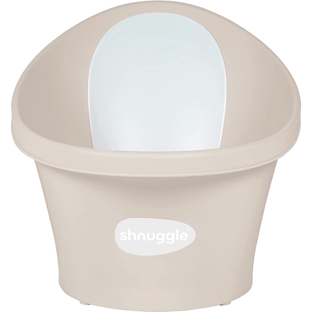 Shnuggle Bath with Plug – Taupe