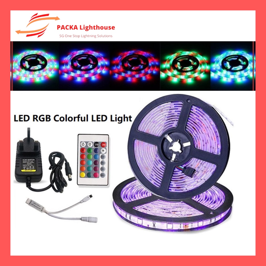 PLH Waterproof LED Strip Light RGB LED Light Strip LED Tape Lights