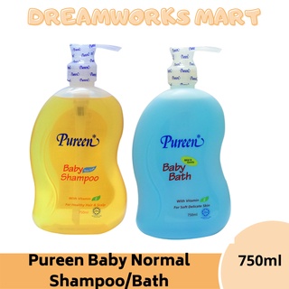 Pureen Baby Normal Shampoo/Bath 750ml body wash shower gel cleanser ...