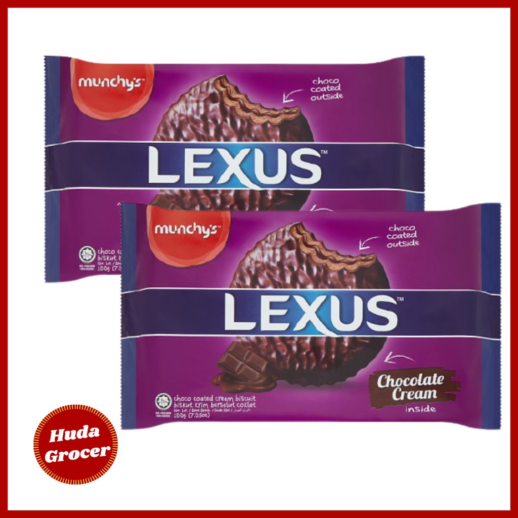 Munchy s Lexus Choco Coated Cream Biscuit 200g Shopee Singapore