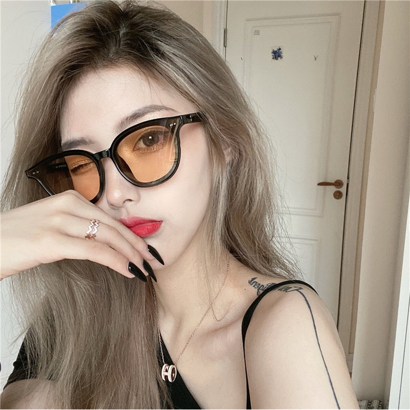 Image of Roselife Korean Over Size Square Frame Sunglasses for Women Girls UV Protection Lens Eyewear #2