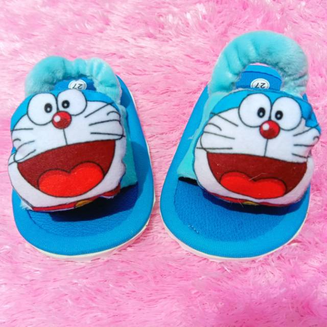 Doraemon Character Kids Sandals / Sandals Cute And Sandals Shopee
