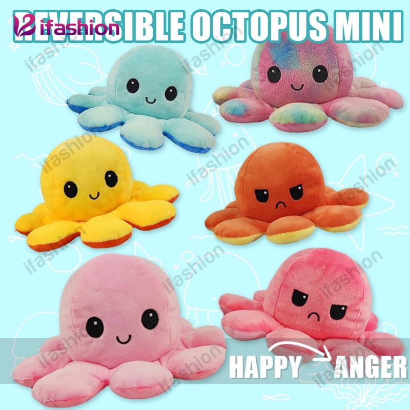 reversible octopus plush tiktok