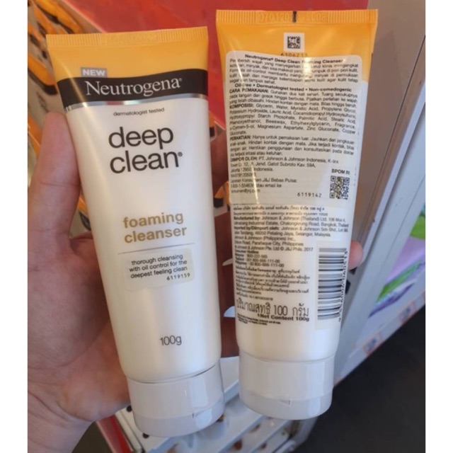 face wash deep clean