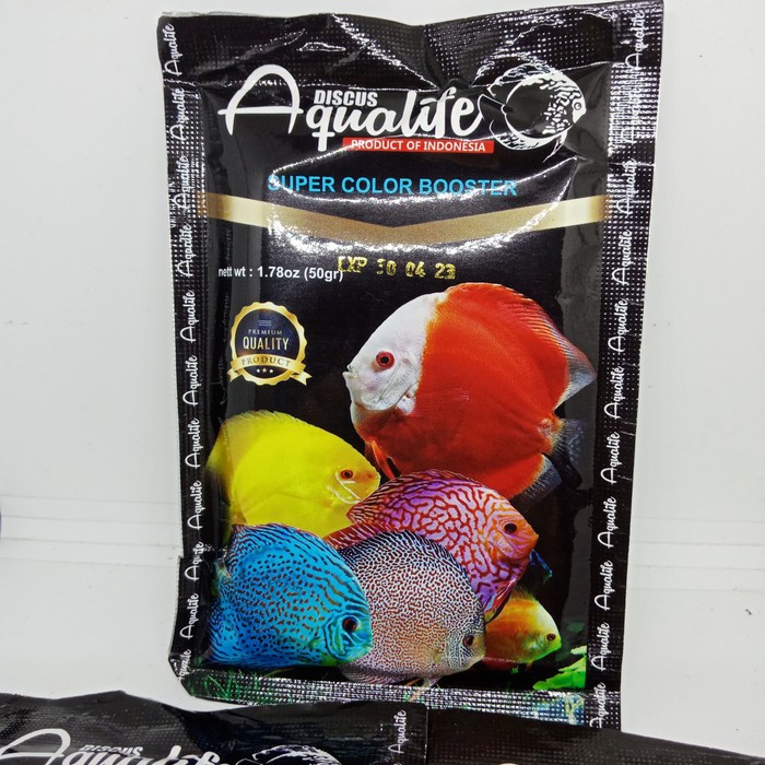 Aqualife discus / discus premium aqualife discus Fish Pellet Shopee