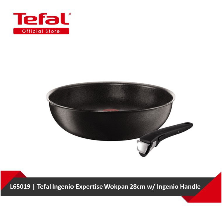 Tefal Ingenio Expertise Wokpan w/ Ingenio Handle L65019 Shopee