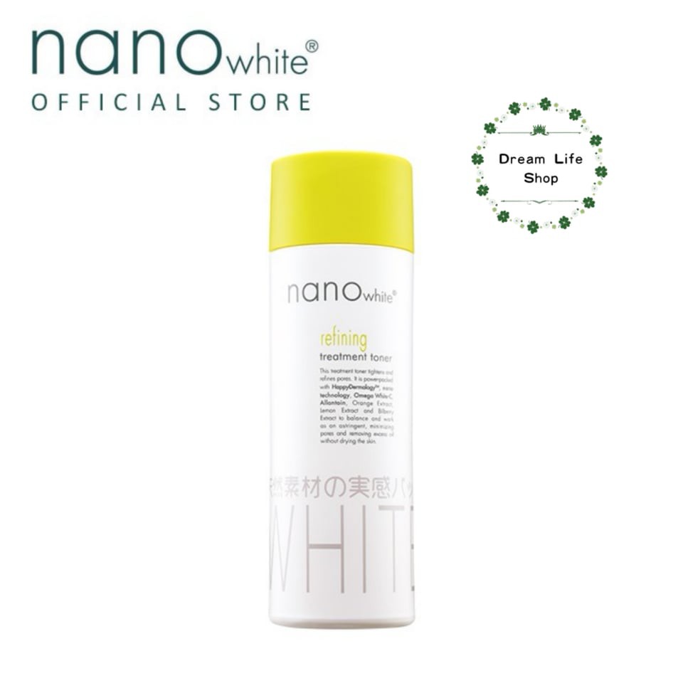 Nanowhite Refining Treatment Toner 200ml Shopee Singapore