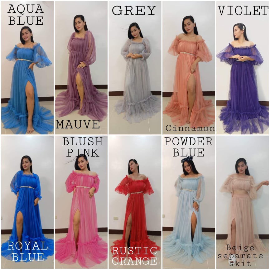 Boho GOWN Prenup shoot for event and more