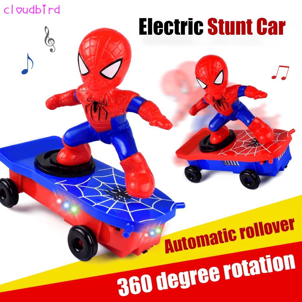 spider man stunt car