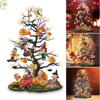 Peanuts Great Pumpkin Illuminated Halloween Tree 2022