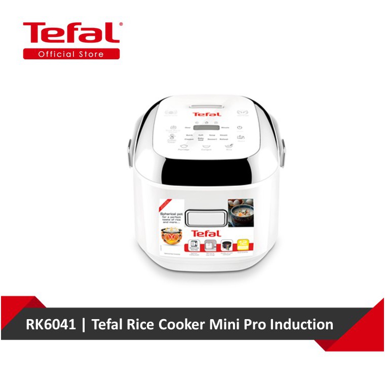 Tefal Rice Cooker Mini Pro Induction RK6041 | Shopee Singapore