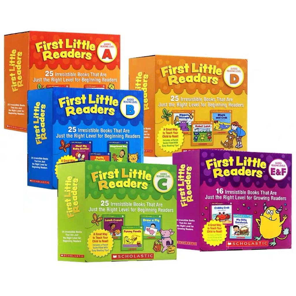 116 Books First Little Readers Guided Reading Levels A To F Shopee Singapore