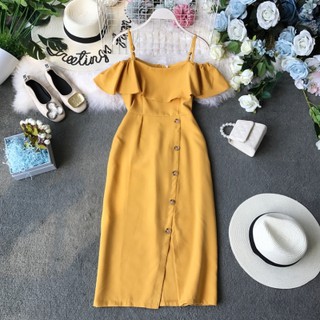 button down dress shopee