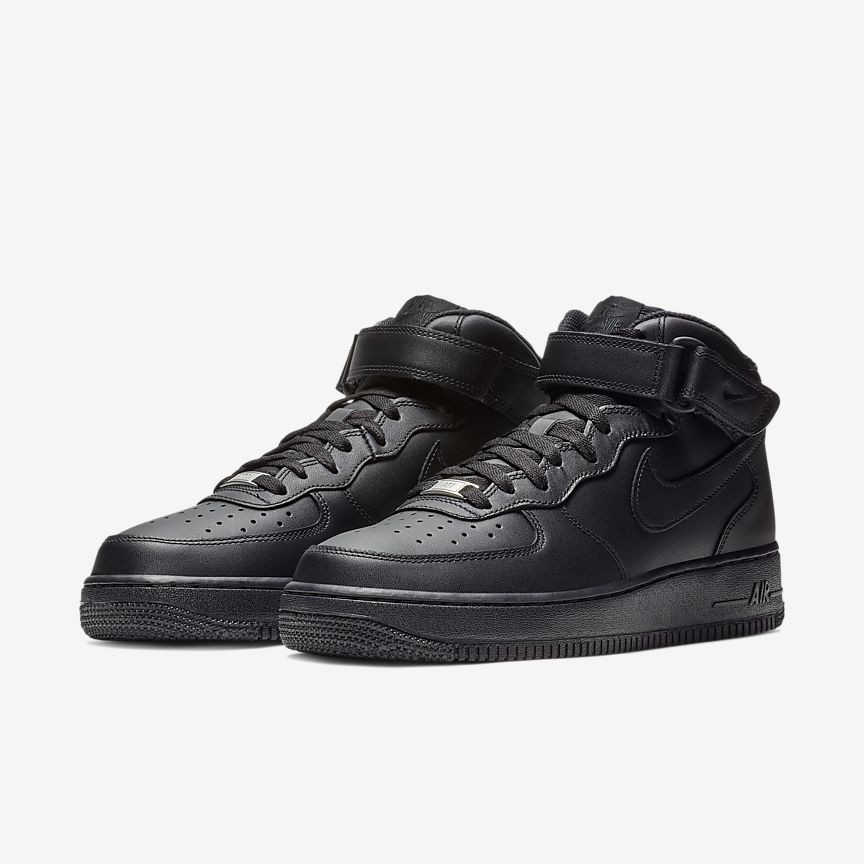 nike air force black mens