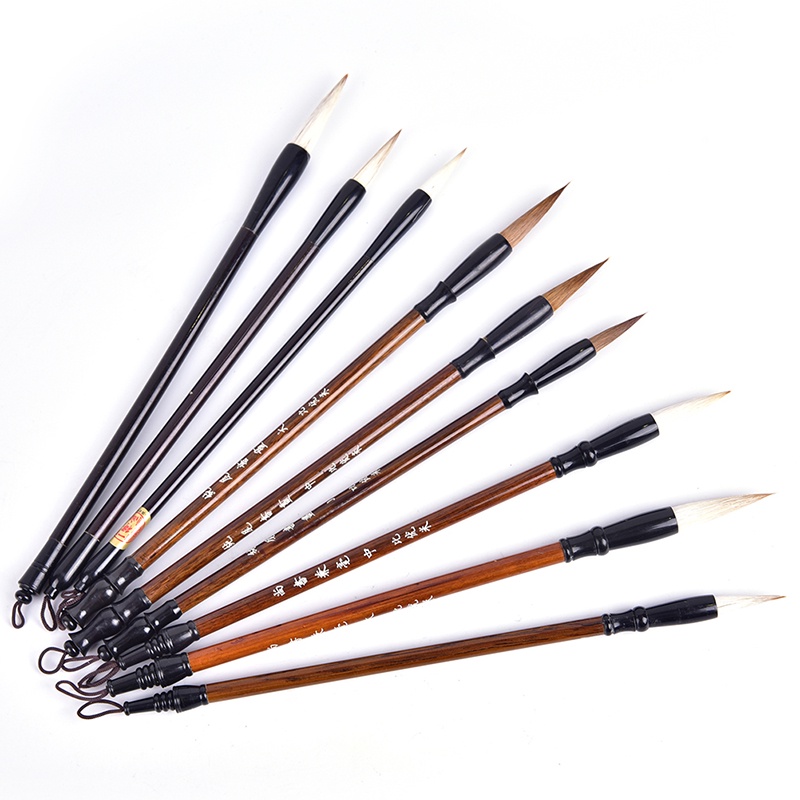 0.6x2.1cm 70% Zihao 30% Yanghao Mixed Hair Shuangyang Chinese Calligraphy and Painting Brush 