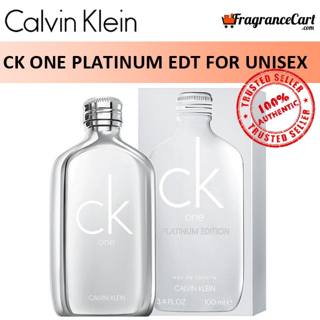 ck one platinum