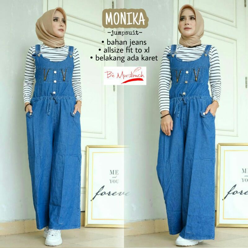 jumpsuit jeans muslimah