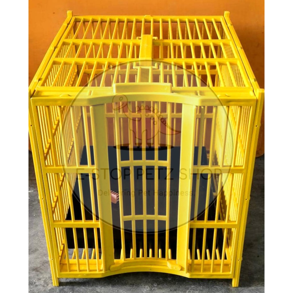 Shop Malaysia Plastic Bird Bath Cage Plastic Bird Shower Cage Shopee Singapore