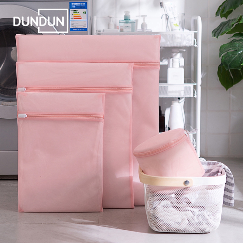 Pink Laundry Bag Washing Machine Special Antideformation Washing Bag