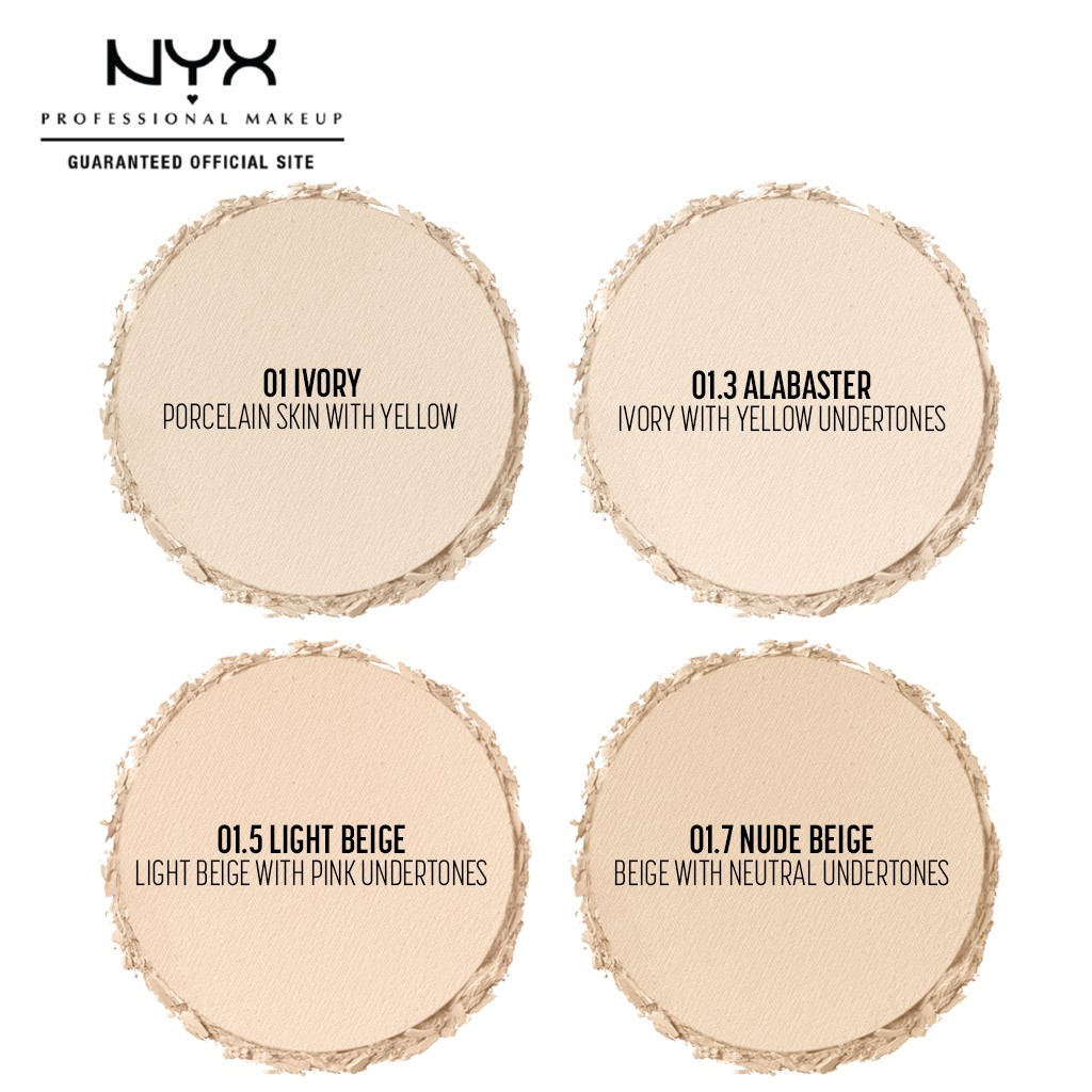 nyx matte but not flat powder foundation