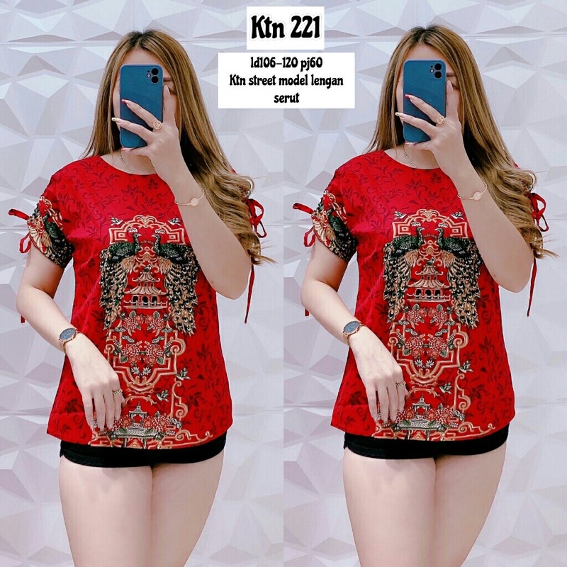 Chinese New Year Tops Cny Stretch Cotton Shanghai Cheongsam Batik Ket Photo 221 Fit Bigsize Shopee Singapore