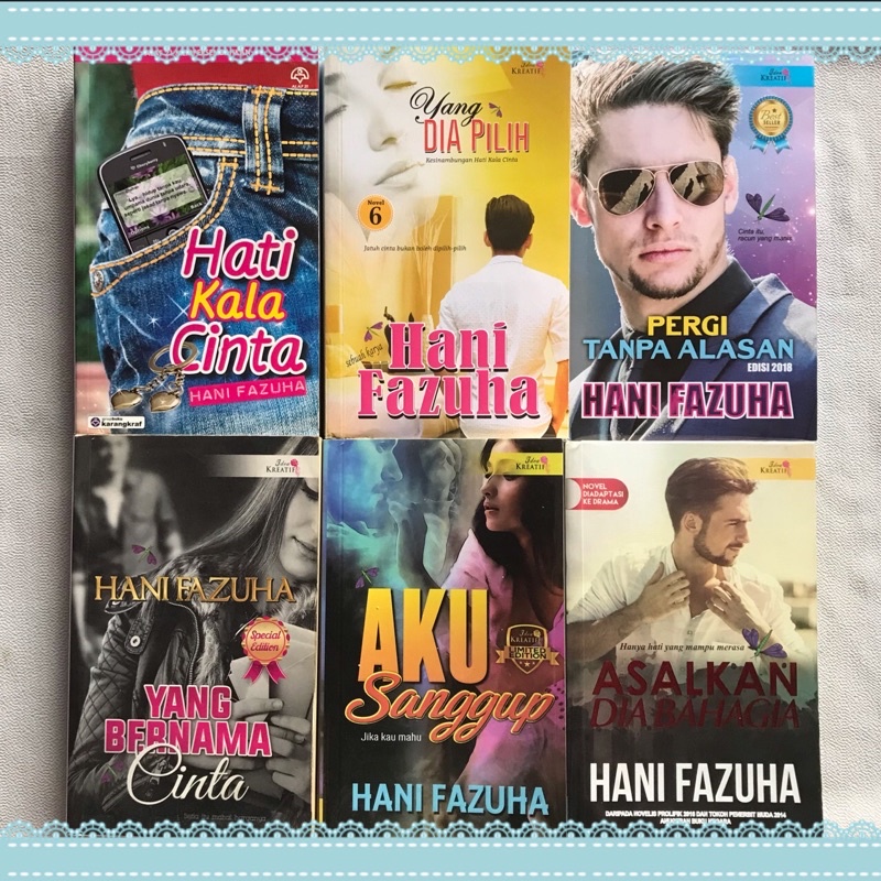 Novel Melayu Preloved Hani Fazuha I Sanggup Heart Kala Love What Breathing Love Go No Based It S Choose Shopee Singapore