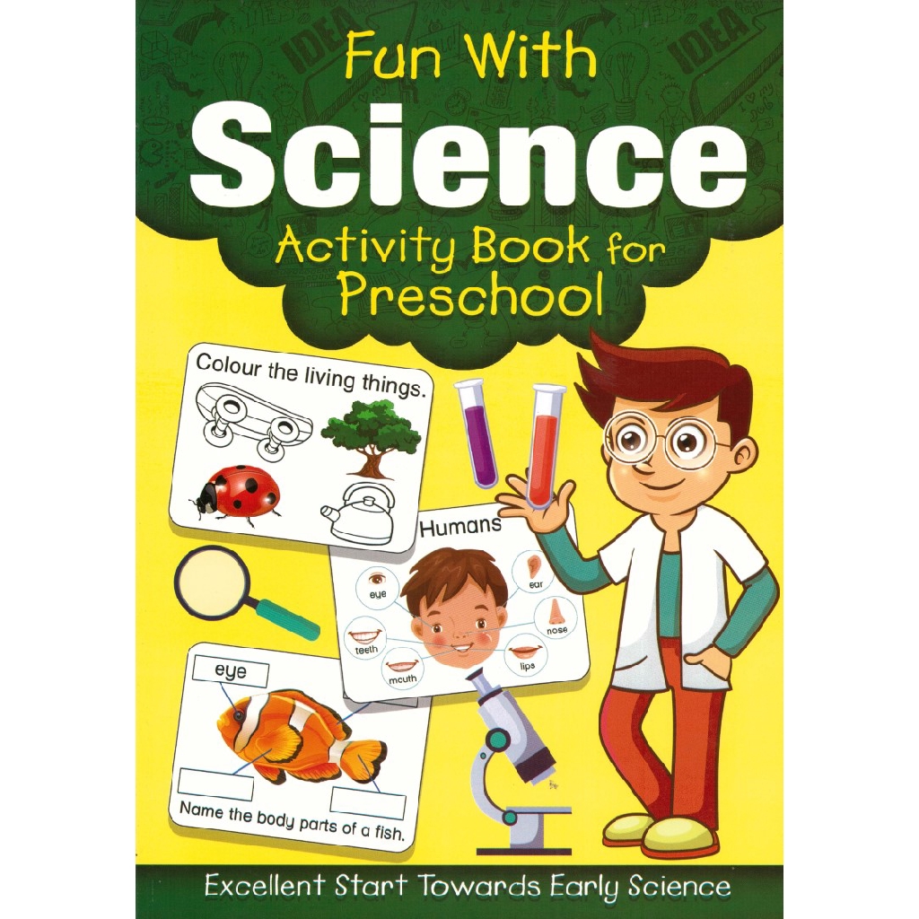 Fun With Science Activity Book For Preschool | Shopee Singapore