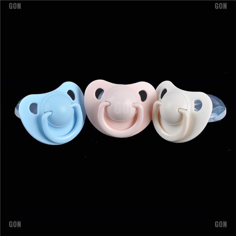 Big Adult Nibbler Pacifier Feeding Nipples Adult Sized Design with Back Cover JX 