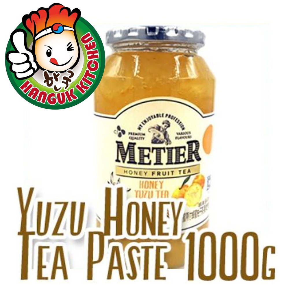 Yuzu Honey Tea Paste 1kg Metier Hanguk Kitchen Korean Food Mart