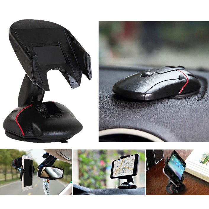 Car Mobile Handphone Holder / Mount / Stand (Mouse Type Adjustable ...
