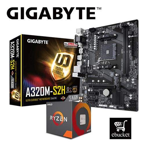 gigabyte ga a320m s2h ryzen 5 5600g