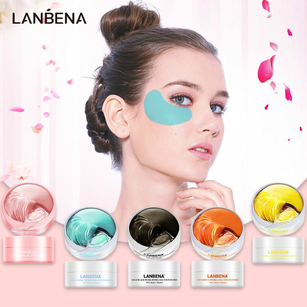 60pcs Lanbena Eye Mask Gel Collagen Eye Patch Reduce Dark Circles Puffy Eyes Fine Lines Anti Aging Moisturizing Eyes Care Shopee Singapore